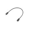Elecom MicroUSB Cable for USB MicroA To MicroB Tablets, Cable, 0.3m, TB-MAMB03BK