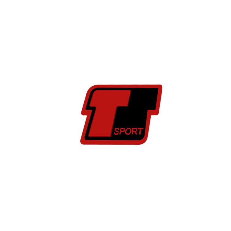 Metal 3D Badge T Sport Logo Car Rear Trunk Body Sticker Emblem For Toyota Corolla Rav4 Yaris Camry Highlander Land Cruiser