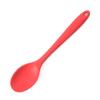 Silicone Mixing Spoon Heat Resistant Silicone Basting Spoon Utensil Spoon Non-Stick Serving Spoon for Mixing, Baking, Serving and Stirring