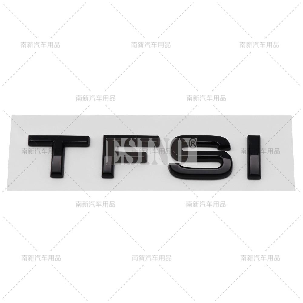 TFSI 3D ABS Adhesive Emblem Trunk Badge Fender Sticker Body Decal for f2 A3 A4 A5 A6 A7 A8 Q3 Q5 Q6 Q7 Q8