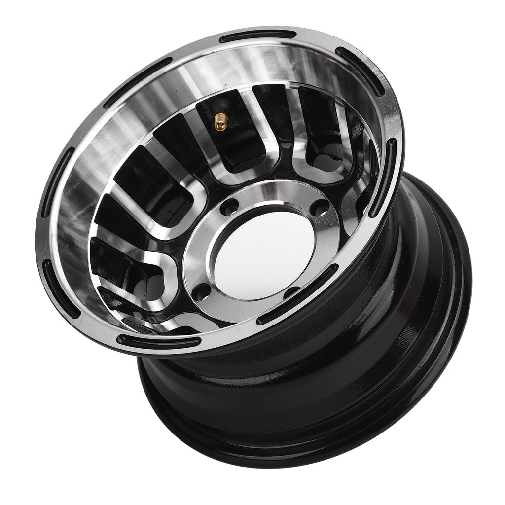 ATV Wheel Rim 8 Inch 4 Hole Aluminum Alloy Stylish Look Enhanced Performance Go Kart Wheel Rim for Quad Bike Golf Cart