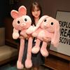Nordic Popular Pull-ear Rabbit Doll Pink Plush Toy Long-eared Big Rabbit Cute Doll Girl Creative Gift