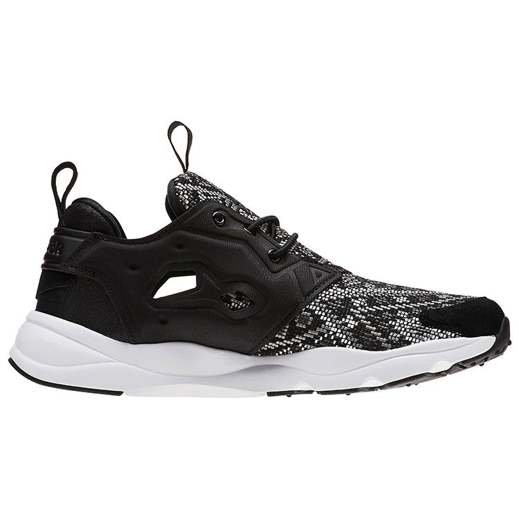 Reebok Беговые кроссовки Furylite Gt Черный/Белый/Серый Женские BD4461