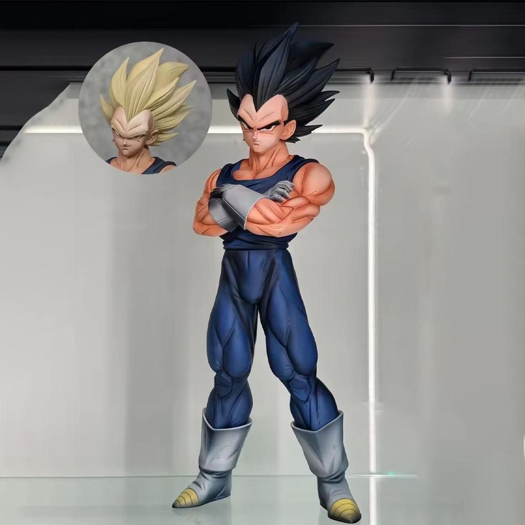 27,5 см Аниме Dragon Ball Z Фигурка WDH Веджета Фигурки Действия ПВХ Статуя Настольное Украшение Коллекционная Модель Игрушки Подарки
