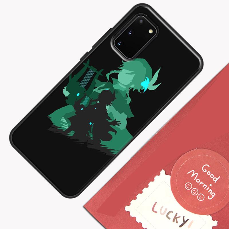 Чехол для телефона Genshin Impact Venti для Samsung Galaxy S25 Ultra S20 S21 S22 S23 S24 Plus S9 S10 S24 FE Защитная крышка