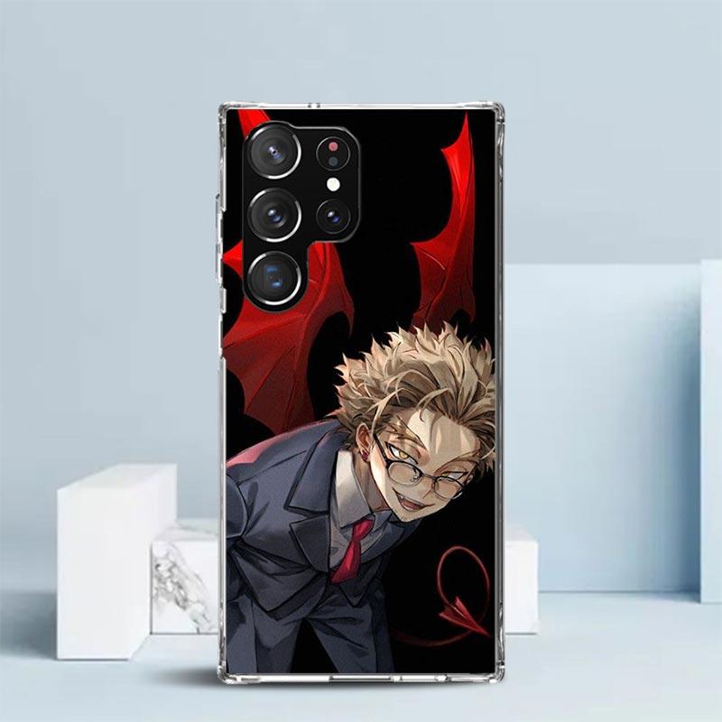Чехол-книжка Hawks MHA My Hero A-Academy для Samsung Galaxy S25 Edge S26 S24 S23 Ultra Чехол для телефона S22 S21 Plus S20 FE С рисунком