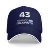 Гоночная Кепка Colapinto Franco FC43 Солнце Летняя Мужская Своим Логотипом Хип-Хоп Кепки Регулируемая Повседневная Для Туризма Рыбалки Snapback Кепка