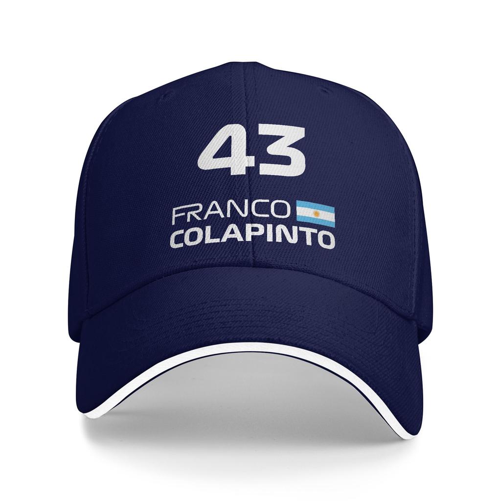 Гоночная Кепка Colapinto Franco FC43 Солнце Летняя Мужская Своим Логотипом Хип-Хоп Кепки Регулируемая Повседневная Для Туризма Рыбалки Snapback Кепка