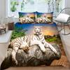Bedding Cover Sets Wolf Print Quilt Cover 3D King Size Bedding Soft Home Textiles Children Teen Duvet Cover
