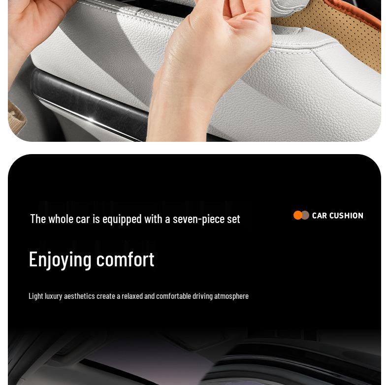 Car Seat Cushion for BYD: Tang, Qin Plus, Song Pro, Yuan, Seal, Destroyer 05, Han DM - All Seasons