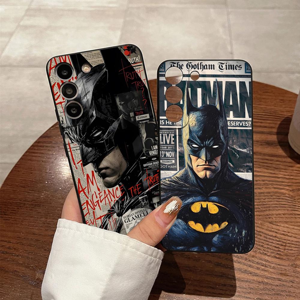 B-Batmans Theme Phone Case For Samsung S24 Ultra S25 S23 Fe S22 S20 S21 Plus A16 A54 A34 A24 A53 Back Cover