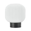 Lampe de table verre opale 23W IP20 E27 Diam 200mm