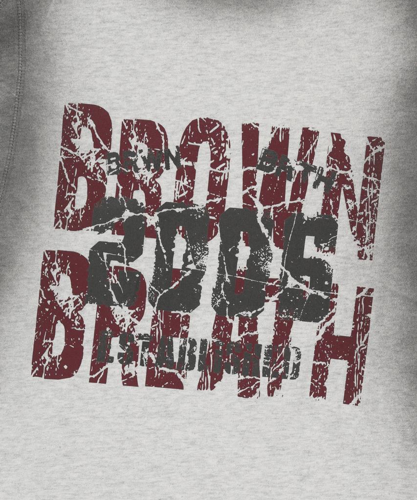 Футболка BROWNBREATH с нанесенным швом - Овсянка