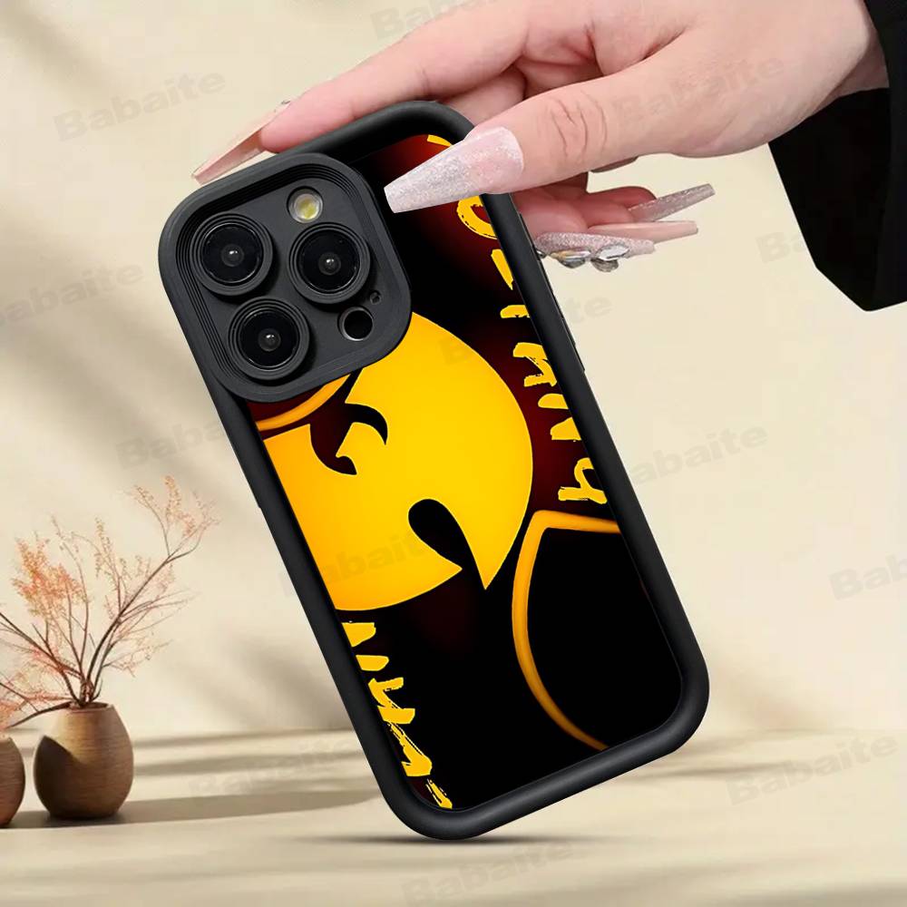 Чехол для телефона Band W-wu Classic T-tang для IPhone 17 16 15 14 13 12 11 Pro Max Mini Plus Мягкая задняя крышка из ТПУ