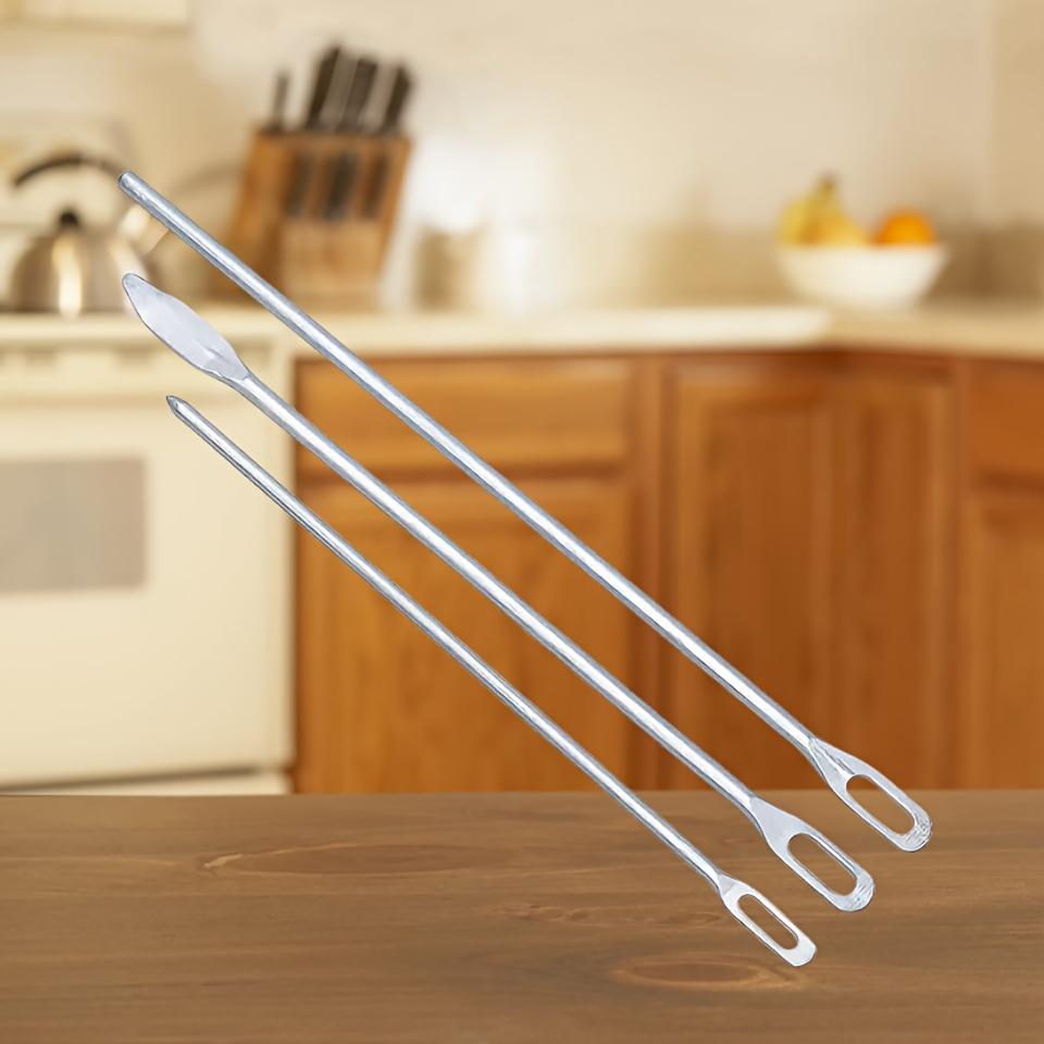 15-25 см Большая игла для продевания нити с большим ушком для шляпной резинки, брюк, шнурков, нити для ручного шитья, с тупым концом, DIY швейные принадлежности для одежды