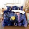2024 Мультяшный Комплект Пододеяльника из 3 Предметов для Взрослых Мальчиков 3D Каваий Постельный Комплект Пододеяльник Постельный Комплект Покрывало Наволочка