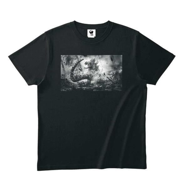 Godzilla10 TShirt B Monochrome Toho Godzilla Store Japan Limited Kaiju New