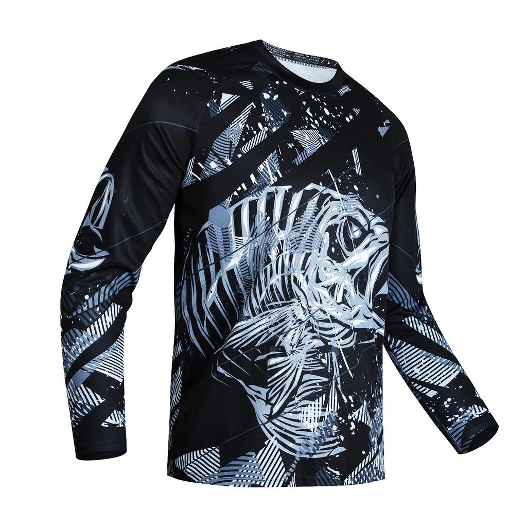 2024 Новые летние мужские рубашки для рыбалки Высококачественная одежда Топы для рыбалки Дышащая рубашка для рыбалки Длинная одежда для рыбалки