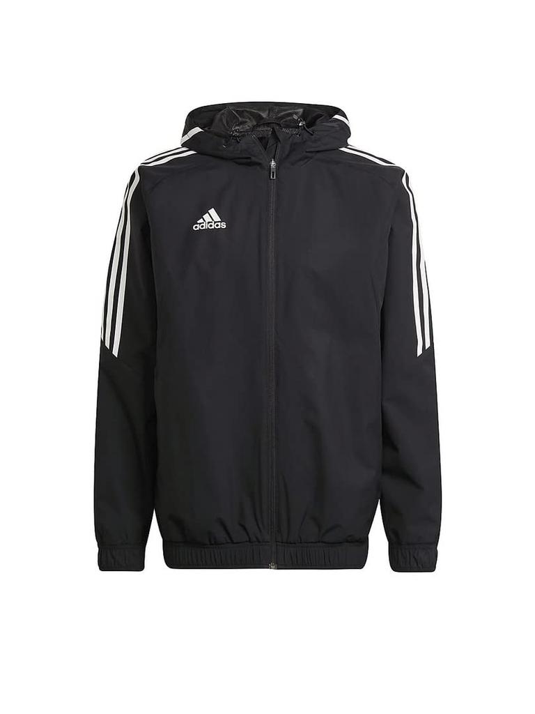 [Adidas] Футбольная куртка Condivo 22 All Weather KMG02 Мужская черная (H21268) ДЖО