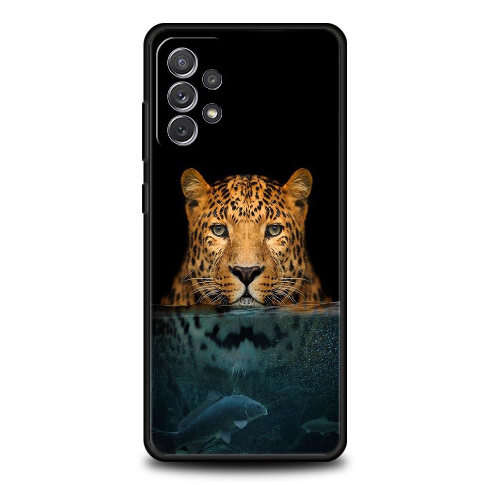 Чехол для телефона с тигром для Samsung Galaxy A73 A53 A33 5G A13 4G A03 A23 A21s A03s A11 A31 A41 A51 A52 A71 M21 M22 M31 A01