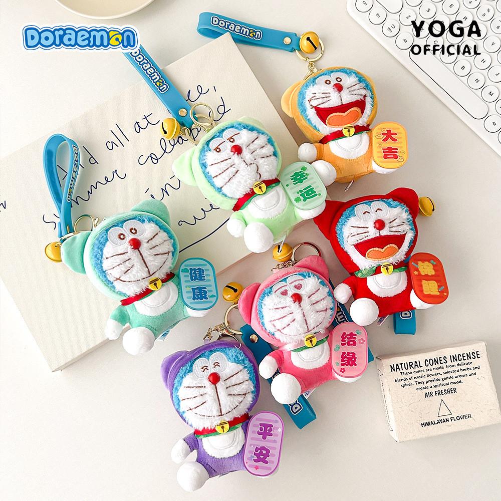 Очаровательный плюшевый брелок Дораэмон в японском стиле из ультрамягкого материала для коллекционеров