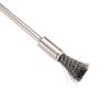 Pen Shape Bristle Wire Brushes Scratch Brushes Stainless Steel Brush 100mm 5PCS