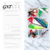 Reusable Fishing Lure Template 6Pcs/Set Bait Painting Template, Plastic Stencils, Washable Fish Translucent PVC Cutout Pattern Art Supplies Stencil