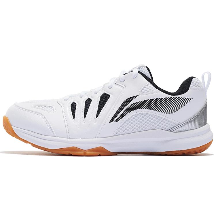 Li Ning Ace Текстиль, Синтетическая кожа Амортизация Скользкая подошва Износостойкая Дышащие Низкие Бадминтонные кроссовки AYTP011-15