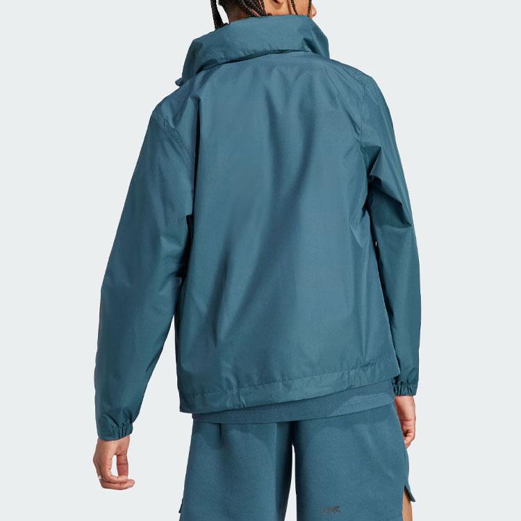 Adidas Bsc 3-полосная куртка Rain.Rdy с капюшоном Мужская верхняя одежда арктический синий IK0507