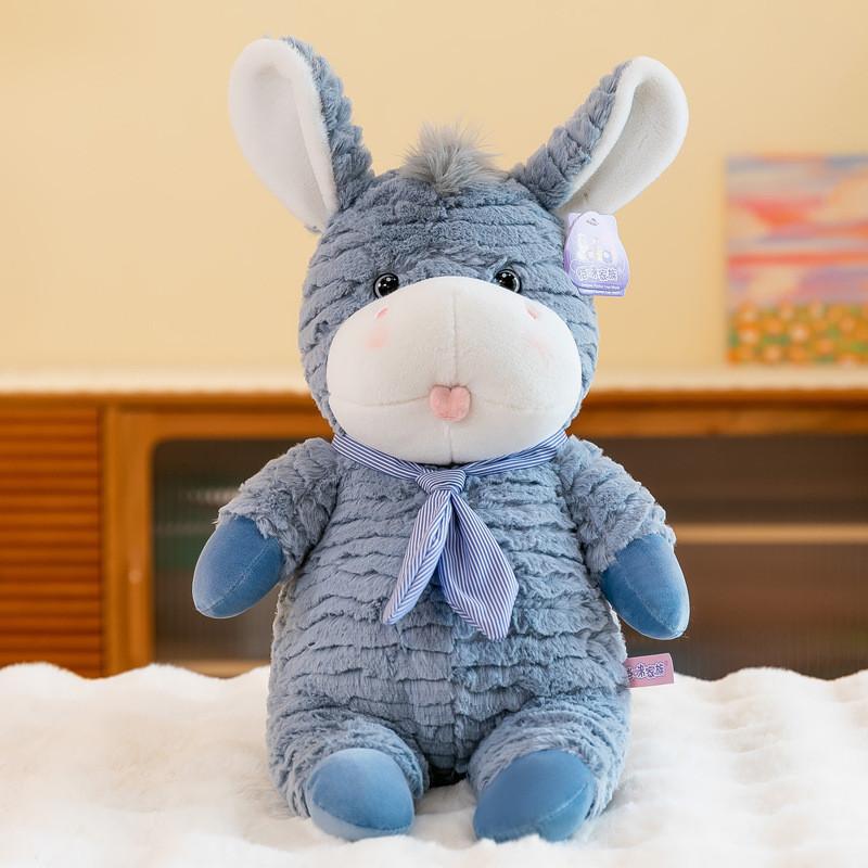 Adorable Cookie Donkey Plush Toy Soft Stuffed Animal Doll For Kids And Girls Gifts