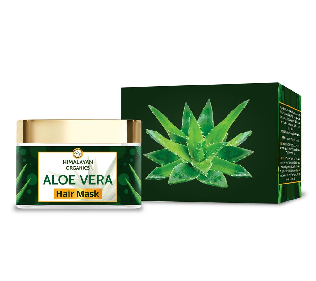 Маска для волос с Алоэ вера (200 г), Aloevera Hair Mask,  Himalayan Organics