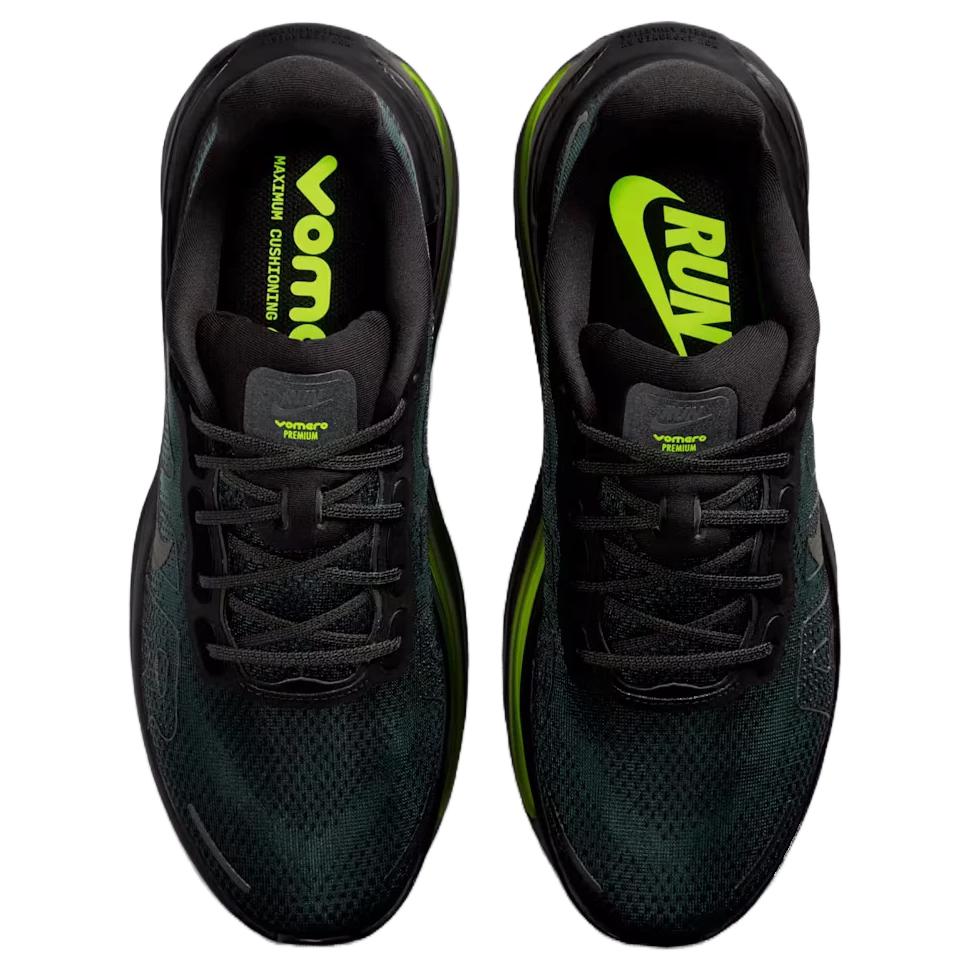 Nike Дышащие и упругие беговые кроссовки Vomero для мужчин, черные HQ2050-001