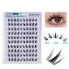 Индивидуальные Кластеры Ресниц Без Клея Сегментированные Пучки Ресниц DIY для Женщин