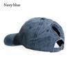 Messy High Bun Sun Hat High Ponytail Snapback Hat Men Women Baseball Cap