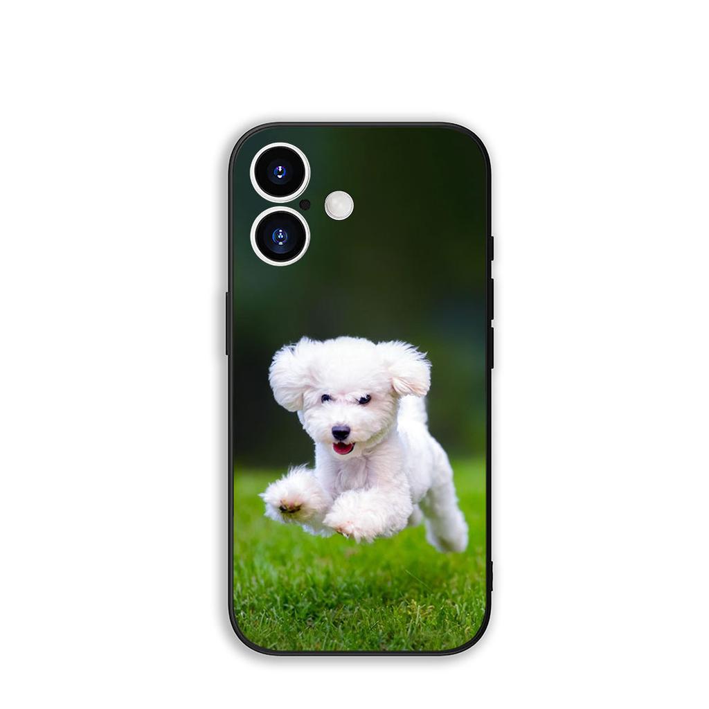 Phone Cover Bichon Frise Dog Cute Pet Casing for OPPO A54 A40 A60 A80 A18 A16 A17 A38 A78 A79 A57 A55 A96 A15 A12 Case