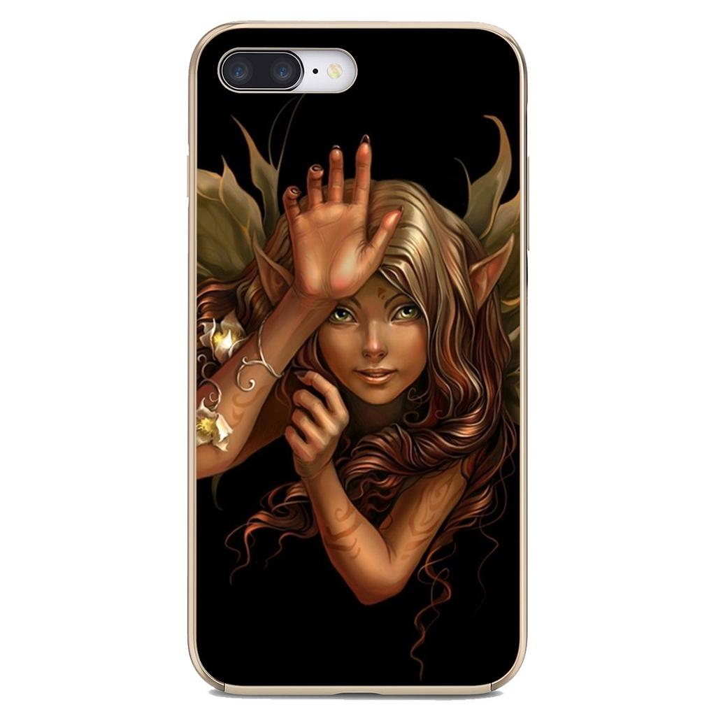 Силиконовый чехол «Красивая фея эльф» для Samsung A10 a12 a20e a21s A30 a31 A40 a41 A50 A51 A60 A70 a71 a72 a32 a52