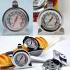 Stainless Steel Stand Oven Thermometer Food Up Dial Meats Temperature Gauge