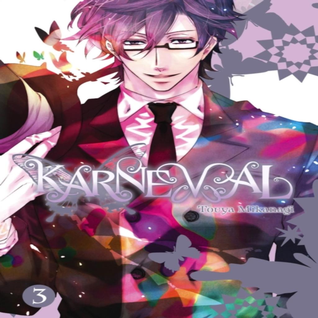 Karneval Vol. 3 by Touya Mikanagi Paperback Book 9780316263481