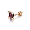 CRANNE 14k Rhodolite Garnet Piercing C24PG026