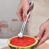 Watermelon Slicer Easy To Clean Convenient Watermelon Cutting Tool Double-ended Design Slicer with Fork for Home