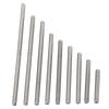 2PCS 0.8mm Thread Pitch Fully Threaded Rod 304 Stainless Steel Rods Bar Studs  Clamps