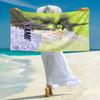 Personalized Fantasy Princess Crown Beach Towel Microfiber Beach Towel Thin Absorbent for Beach Swimming Yoga Bath Sports. 0910263