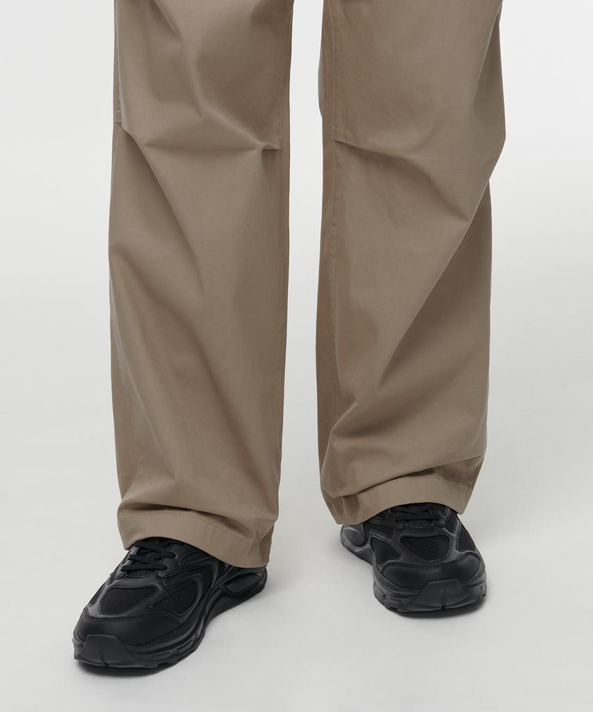 MUSINSA STANDARD Cotton Parachute Pants [Beige]