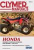 Книга Clymer Honda TRX400Ex Fourtrax/Sportrax : 99-14