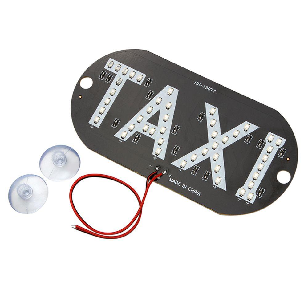 Colorful 12V Car Lamp Windscreen Cab Indicator Led Sign Bulbs Instrument Lights Taxi Light