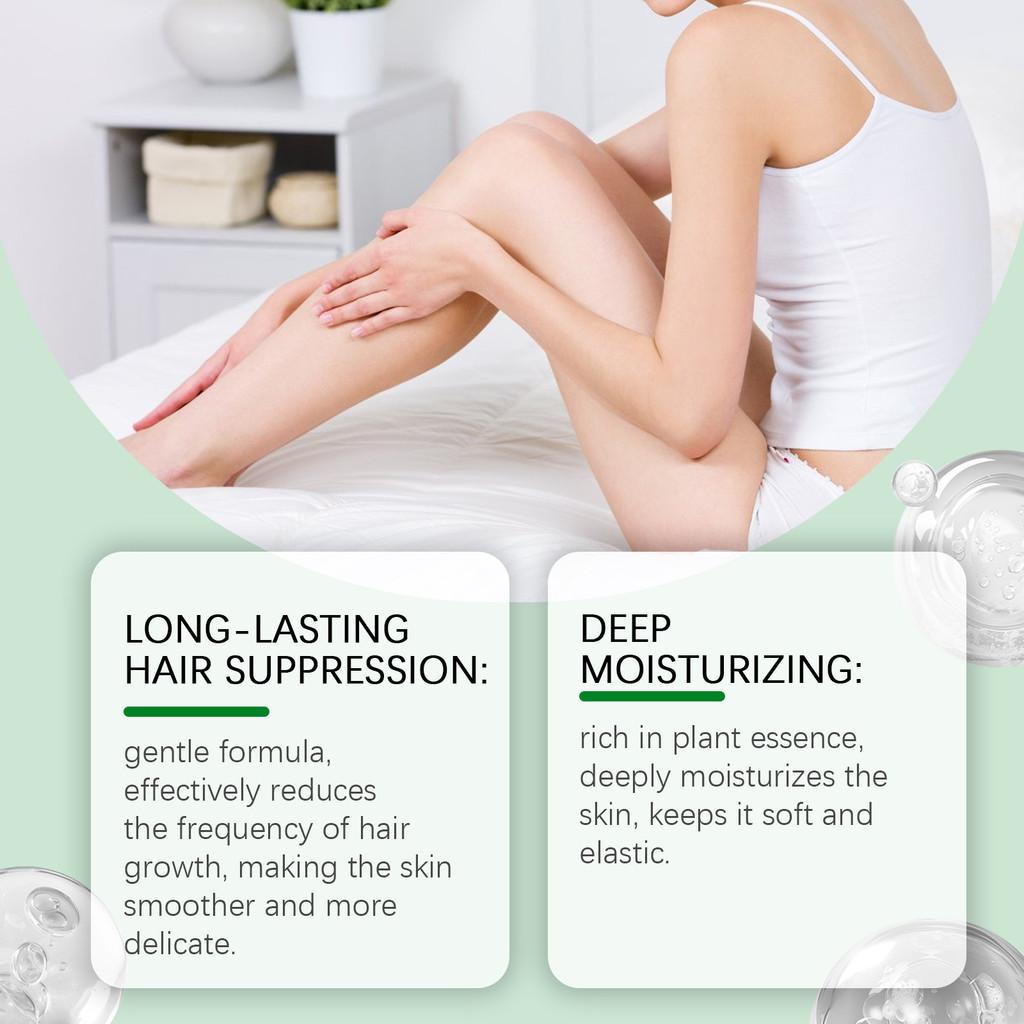 West Month Эфирное масло для удаления волос с тела Нежный уход для шелковистой гладкой кожи