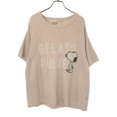 PEANUT SNOOPY Короткий рукав Пушистая Домашняя одежда F Gelato Pique Женская Б/У