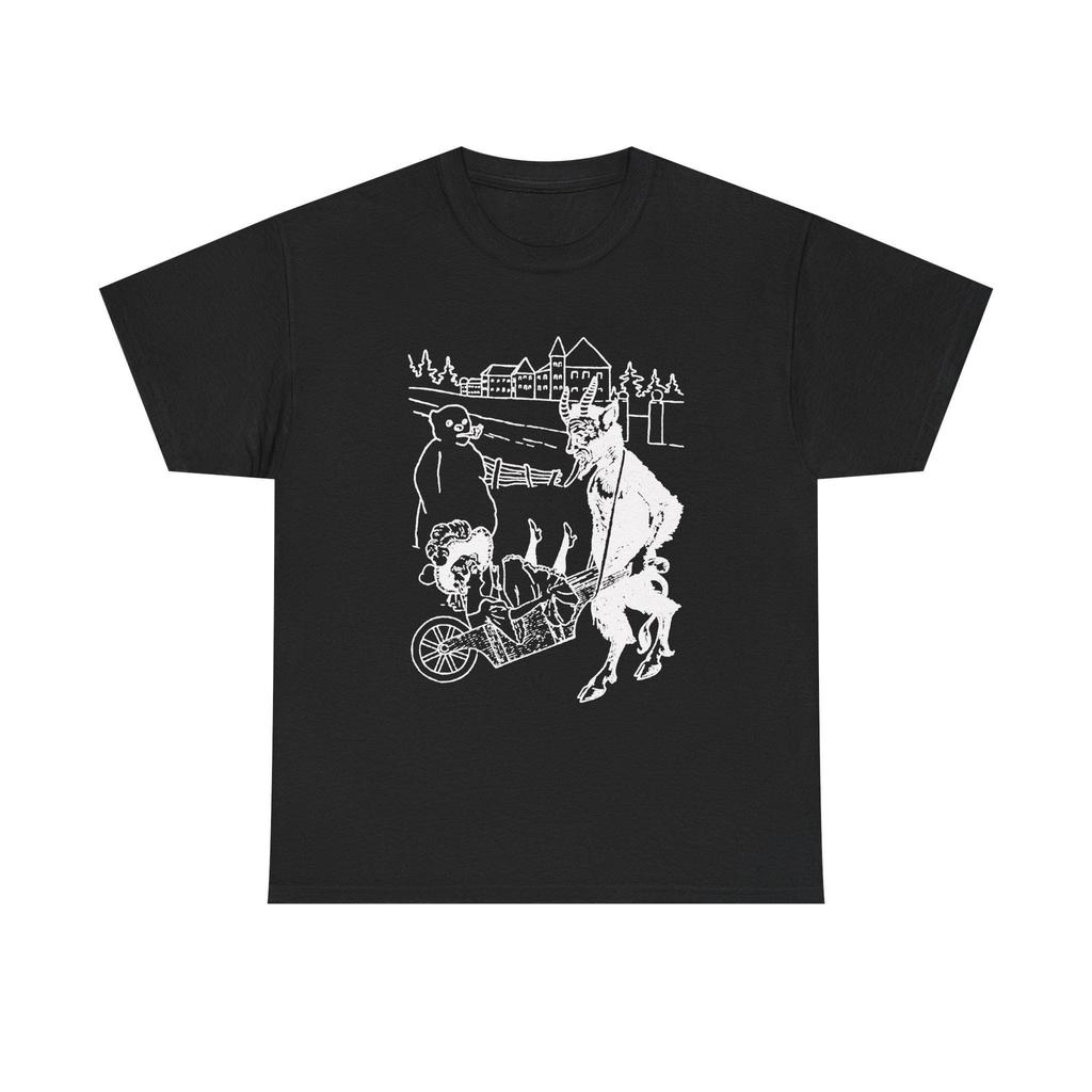 Devil And Maiden T Shirt Heavy Metal Occult Rock Underground Music Heavy Cotton