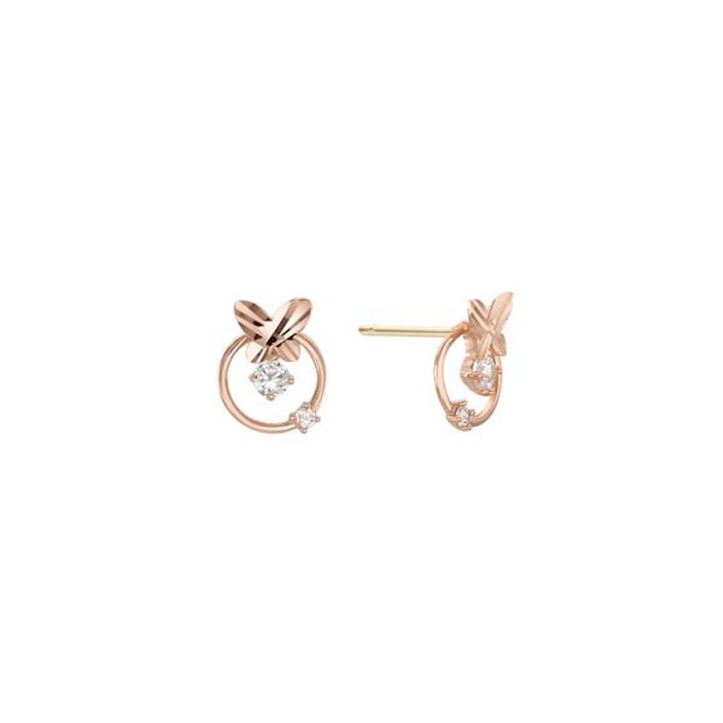 LLOYD Bell Stone 10k Earrings LPTK2009T