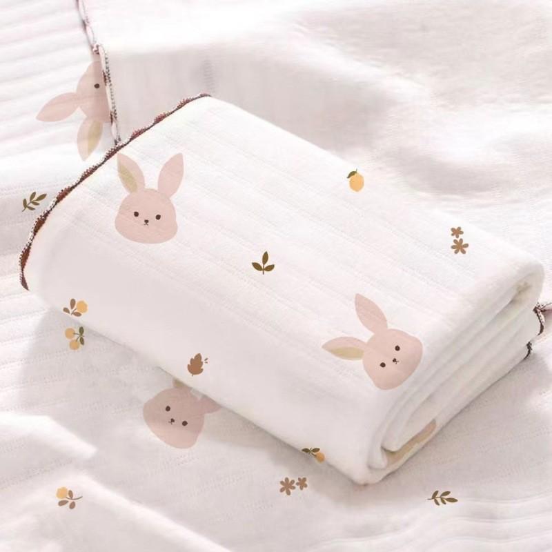 Хлопковый муслиновый милый мультяшный принт детское пеленальное одеяло мягкое дышащее одеяло для новорожденных для младенцев мальчиков девочек
